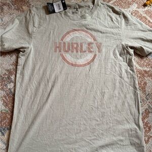 Hurley Men's Light Tan Graphic Tee